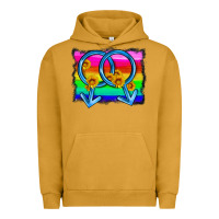 Pigment Peanut Butter lgbtq gender gay symbol Urban Hoodie - HRA Design Shop