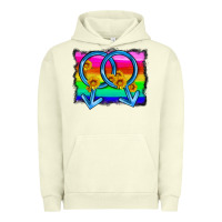 Pigment Pistachio lgbtq gender gay symbol Urban Hoodie - HRA Design Shop