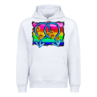 White lgbtq gender gay symbol Urban Hoodie - HRA Design Shop