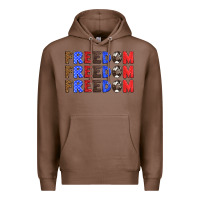 Chestnut 4th of july freedom Premium Hoodie - HRA Design Shop