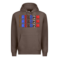 Coffee 4th of july freedom Premium Hoodie - HRA Design Shop