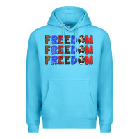 Ocean Blue 4th of july freedom Premium Hoodie - HRA Design Shop