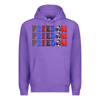 Purple 4th of july freedom Premium Hoodie - HRA Design Shop