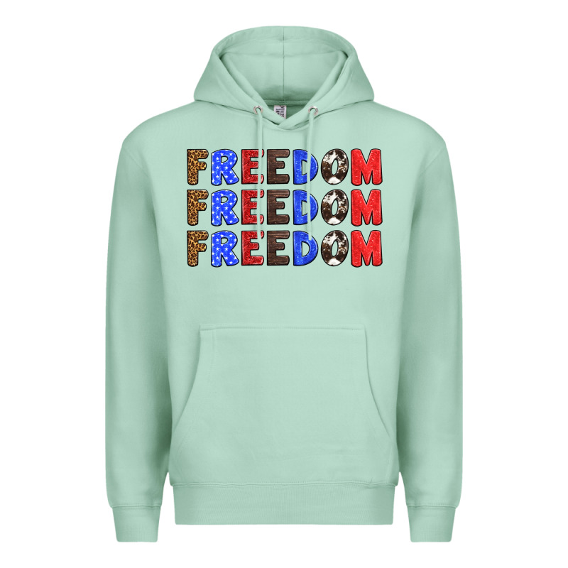 4th Of July Freedom Premium Hoodie by HRA Design Shop | Teevron