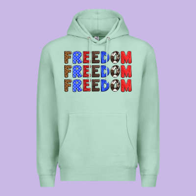 4th Of July Freedom Premium Hoodie Designed By Hra Design Shop