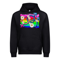 Black lgbtq gender bisexuality symbol Urban Hoodie - HRA Design Shop