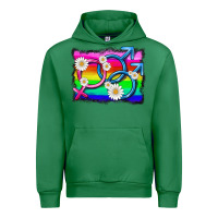 Emerald lgbtq gender bisexuality symbol Urban Hoodie - HRA Design Shop