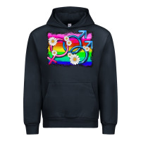 Navy lgbtq gender bisexuality symbol Urban Hoodie - HRA Design Shop