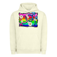 Pigment Pistachio lgbtq gender bisexuality symbol Urban Hoodie - HRA Design Shop