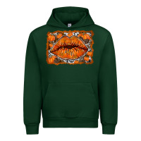 Forest Green fall lips Urban Hoodie - RacoonDesign