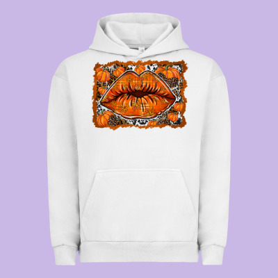 Fall Lips Urban Hoodie Designed By Racoondesign
