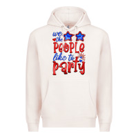 Pale Pink we people like the party Premium Hoodie - HRA Design Shop