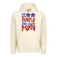 Sandshell we people like the party Premium Hoodie - HRA Design Shop
