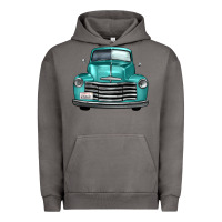 Pigment Tornado western truck front view Urban Hoodie - FaDigitalArtStudio