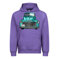 Tulip western truck front view Urban Hoodie - FaDigitalArtStudio