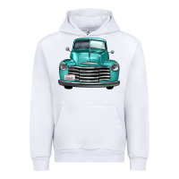 White western truck front view Urban Hoodie - FaDigitalArtStudio