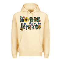 Pina Colada honor the brave Premium Hoodie - CowhideDigitalArt