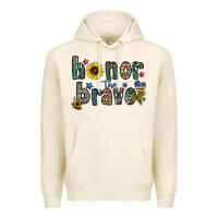 Tofu honor the brave Premium Hoodie - CowhideDigitalArt