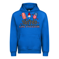 Cobalt tasted like freedom Urban Hoodie - CowhideDigitalArt