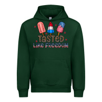 Forest Green tasted like freedom Urban Hoodie - CowhideDigitalArt