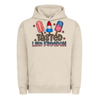 Pigment French Oak tasted like freedom Urban Hoodie - CowhideDigitalArt