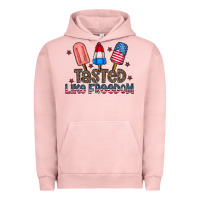 Pigment Salmon tasted like freedom Urban Hoodie - CowhideDigitalArt