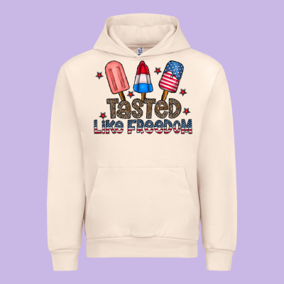 Tasted Like Freedom Urban Hoodie Designed By Cowhidedigitalart