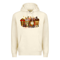 Sandshell lawyer coffee drink Premium Hoodie - RacoonDesign