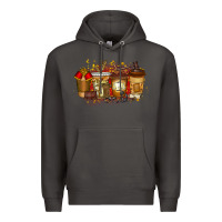 Smoke lawyer coffee drink Premium Hoodie - RacoonDesign