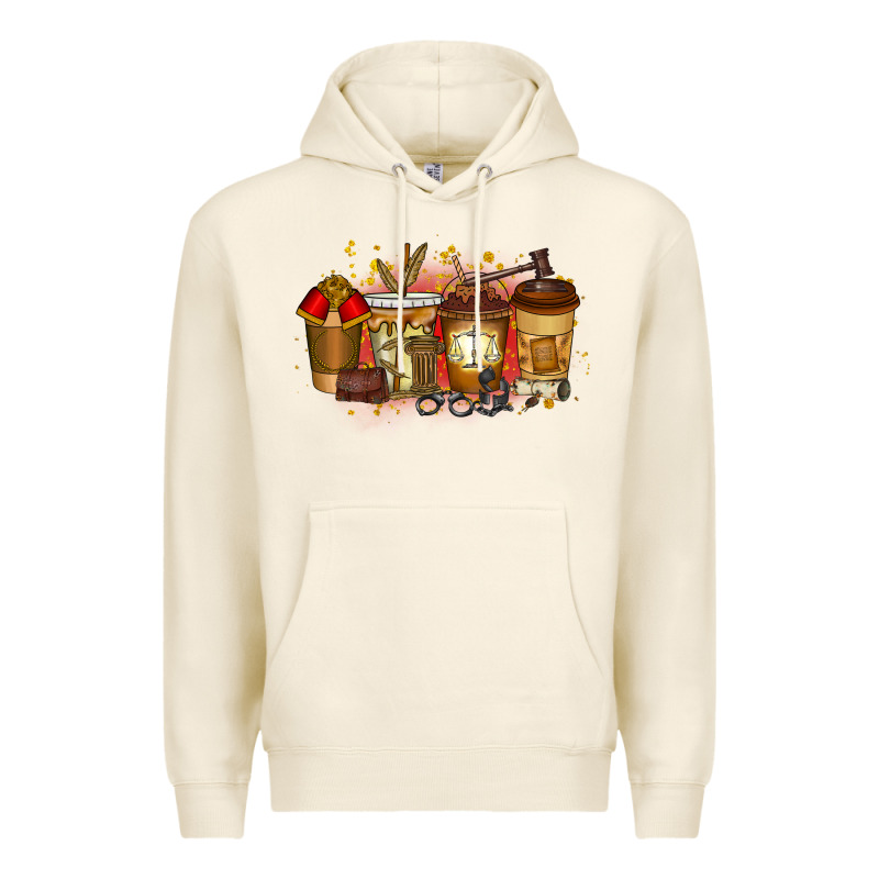Lawyer Coffee Drink Premium Hoodie by RacoonDesign | Teevron