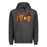 Charcoal Heather lawyer coffee drink Premium Hoodie - RacoonDesign
