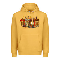 Mustard lawyer coffee drink Premium Hoodie - RacoonDesign