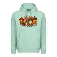 Seafoam lawyer coffee drink Premium Hoodie - RacoonDesign