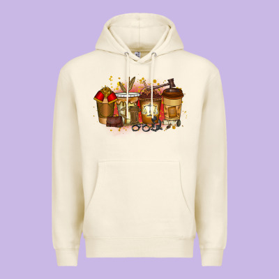 Lawyer Coffee Drink Premium Hoodie Designed By Racoondesign