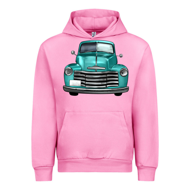 Western Truck Front View Urban Hoodie by FaDigitalArtStudio | Teevron