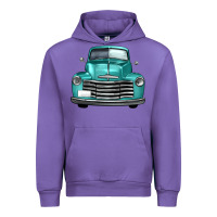Tulip western truck front view Urban Hoodie - FaDigitalArtStudio
