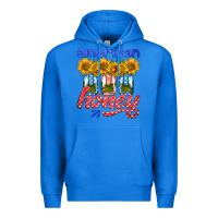 True Royal american honey sunflower mason jar Premium Hoodie - HRA Design Shop