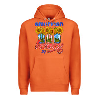 Carrot american honey sunflower mason jar Premium Hoodie - HRA Design Shop