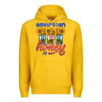 Lemon american honey sunflower mason jar Premium Hoodie - HRA Design Shop