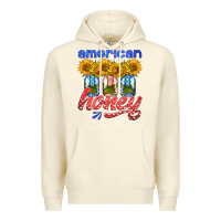 Sandshell american honey sunflower mason jar Premium Hoodie - HRA Design Shop