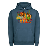Pigment Midnight Navy hallo fall Urban Hoodie - RacoonDesign