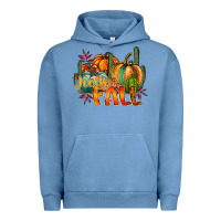 Pigment Pebble Blue hallo fall Urban Hoodie - RacoonDesign