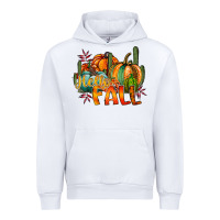 White hallo fall Urban Hoodie - RacoonDesign