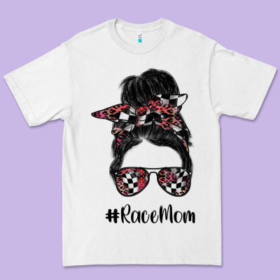 Race Mom Premium Tee Designed By Sublimationcraftshop