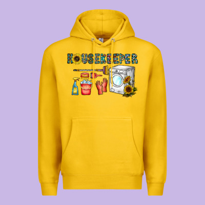 Housekeeper Premium Hoodie Designed By Cowhidedigitalart