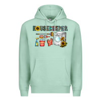 Seafoam housekeeper Premium Hoodie - CowhideDigitalArt