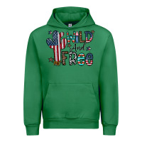 Emerald wild and free Urban Hoodie - CowhideDigitalArt