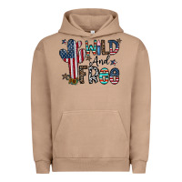 Pigment Burro wild and free Urban Hoodie - CowhideDigitalArt