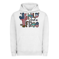 Pigment Lunar Rock wild and free Urban Hoodie - CowhideDigitalArt