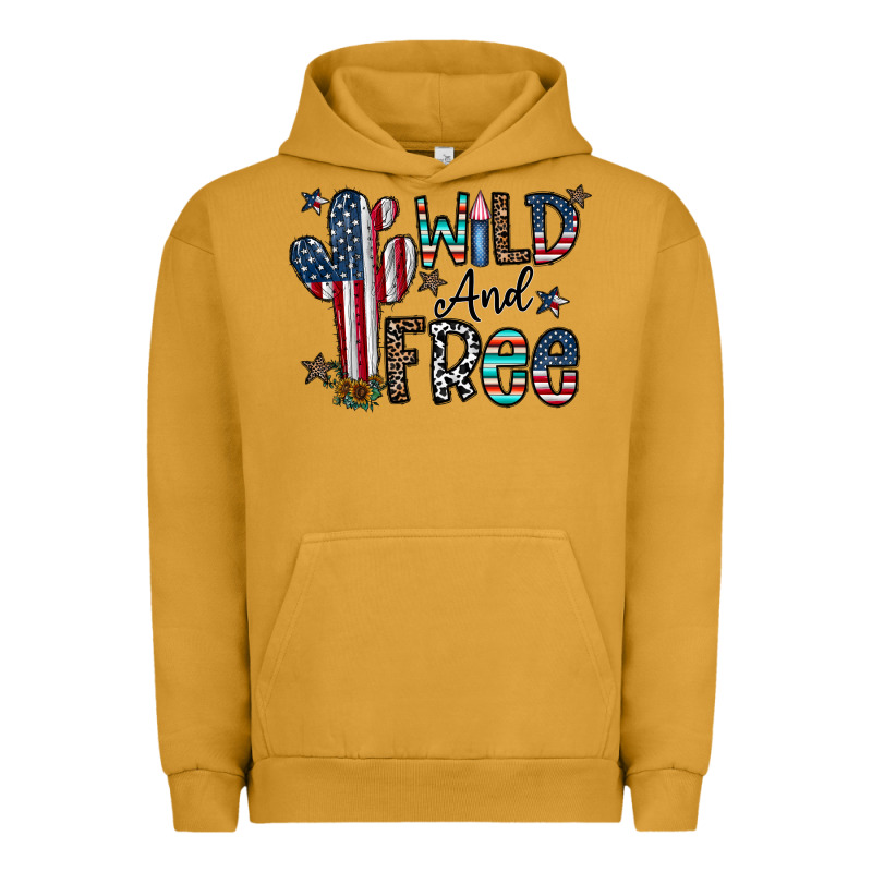 Wild And Free Urban Hoodie by CowhideDigitalArt | Teevron